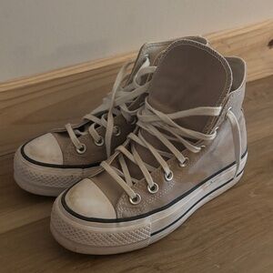 High-Top Canvas Sneakers